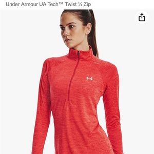 Under armour UA tech quarter zip size small
